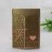 Fancy Gold Laser Cut Wedding Invitations Sydney